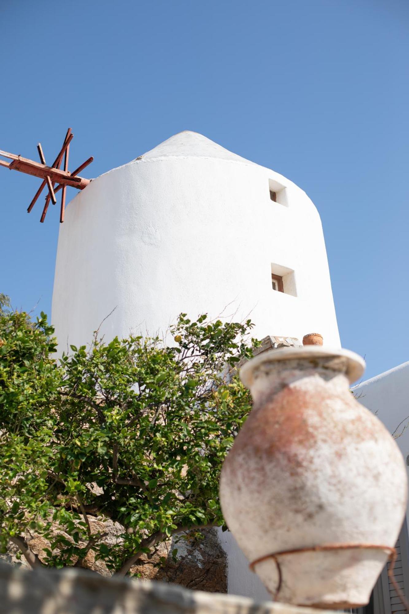 Апартаменты Apostolis Windmill Псароу Экстерьер фото