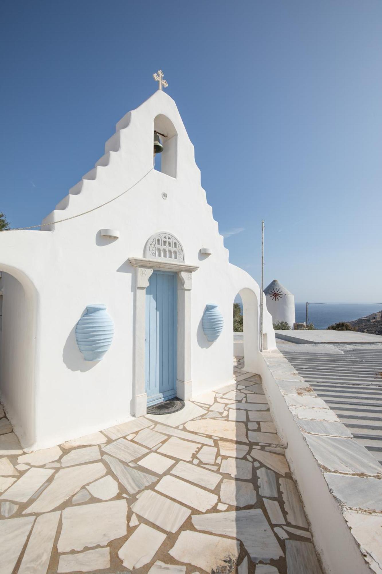 Апартаменты Apostolis Windmill Псароу Экстерьер фото